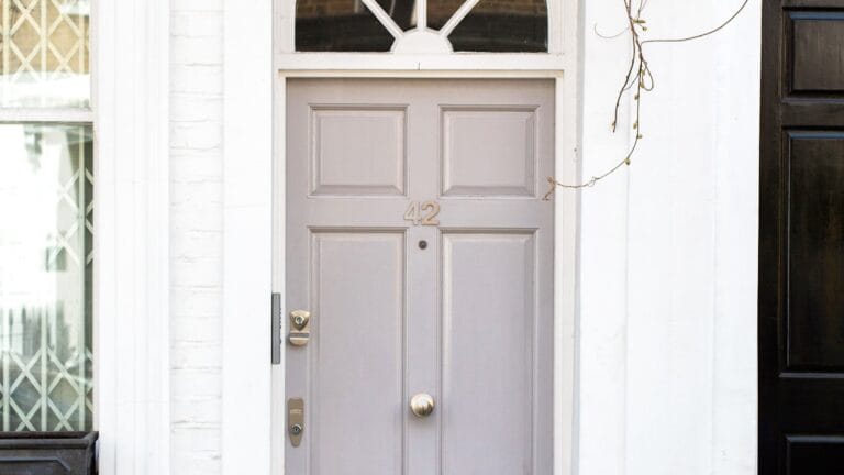 How to Paint a Solid-Timber Front Door Properly
